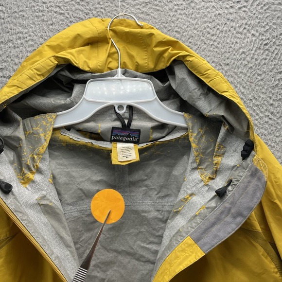 Patagonia Windbreaker Jacket Women's XL Waterproof Outdoor Hike Gorpcore Camping - Picture 10 of 12